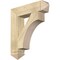 Ekena Millwork Westlake Arts & Crafts Rough Sawn Bracket, Douglas Fir, 6"W x 28"D x 32"H BKT06X28X32WTL03RDF - alternate 1